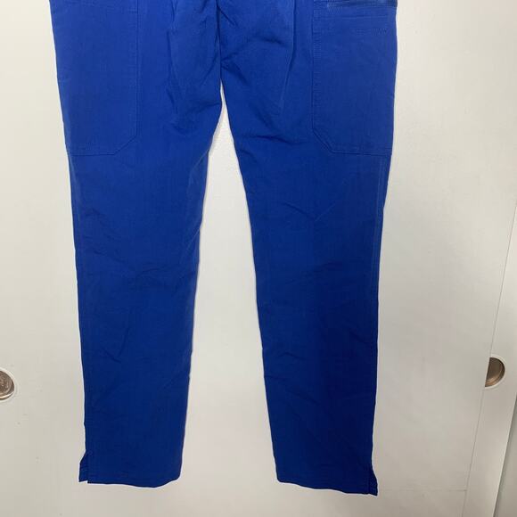 FIGS women's 1648 Winning Blue Yola Skinny Straight Leg scrub pants SZ XXS - Picture 8 of 13